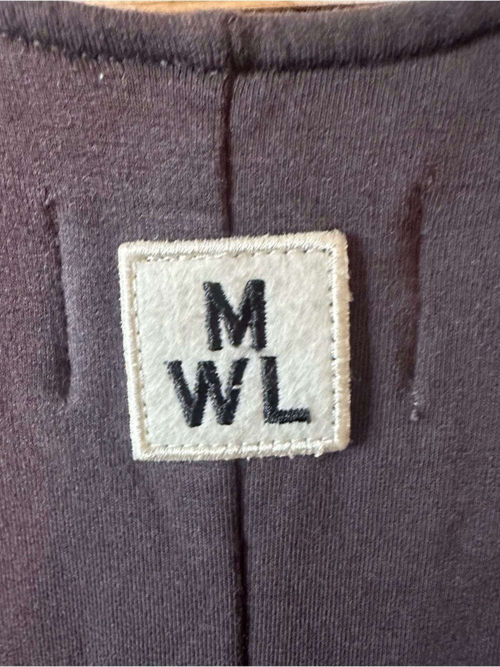 MWL by Madewell Broadway Jumpsuit Charcoal Grey Large - Picture 12 of 12